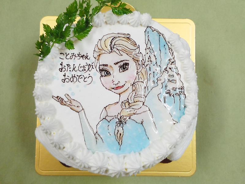 イラストキャラクターケーキです 岐阜市の洋菓子 パティスリー旬菓のブログ