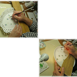 画像 フリーコースの生徒様も『手描きのブルーエ』に初挑戦♪＜◆生徒様作品集◆＞ の記事より 1つ目