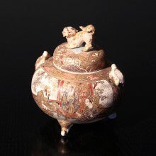 薩摩焼の金襴手香炉 | 古美術・骨董 集のブログ