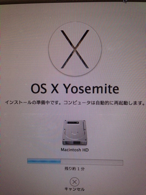 OS X Yosemiteへの記事画像