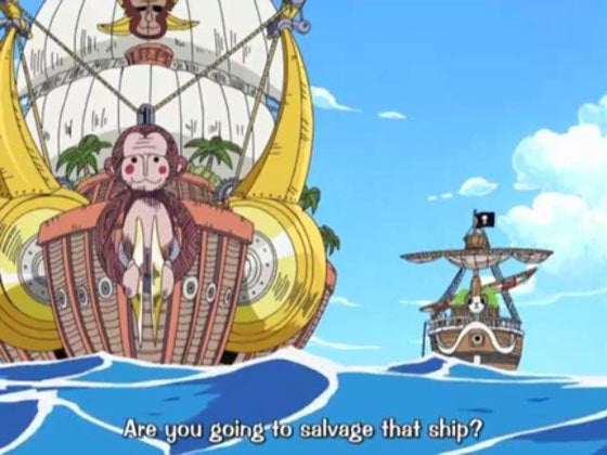 第144話 奪われた記録 サルベージ王マシラ ワンピース One Piece アニメのあらすじ動画ブログ