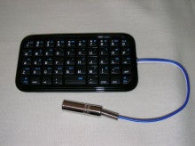 Bluetoothキーボードに3.5mmジャック追加