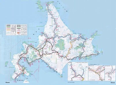 Jr 北海道 路線 図