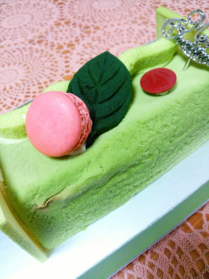 抹茶のクリスマスケーキ 厚木市 パンとシフォンケーキ教室 作りたい 食べたいパンが作れる教室 日にちも選べる教室