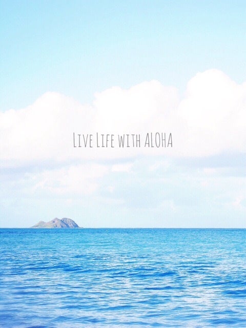 ハワイ写真で壁紙つくり U Me Aloha
