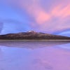 ウユニ塩湖の火山の画像