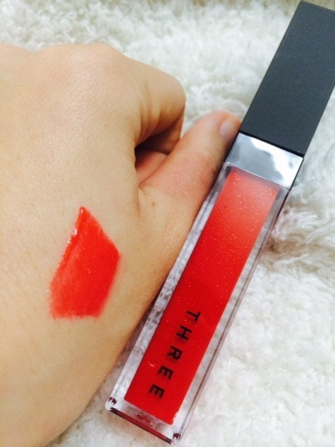 THREE シマリング リップジャム：08 RED SHOE TWIST☆ | Asuka's Beauty Art ♪