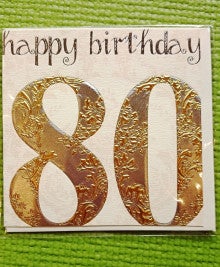 80歳の誕生日カード くまきち50代ミセス日記