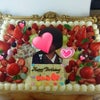 アゲアゲ特大写真ケーキ　オーダーメイドケーキ　大阪の画像