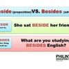 English　Tip“BESIDE VS. BESIDES”の画像