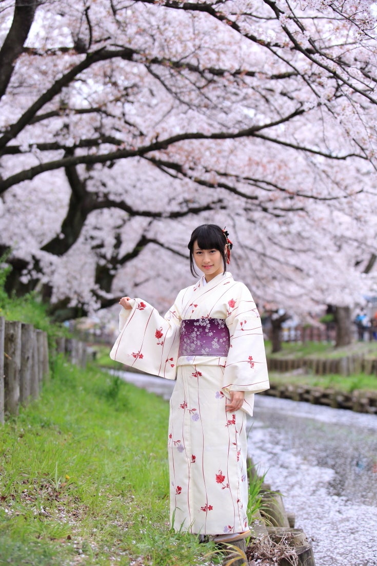 桜川えみさん 美マージュ撮影会 川越春まつり 焼きたてクロワッサン