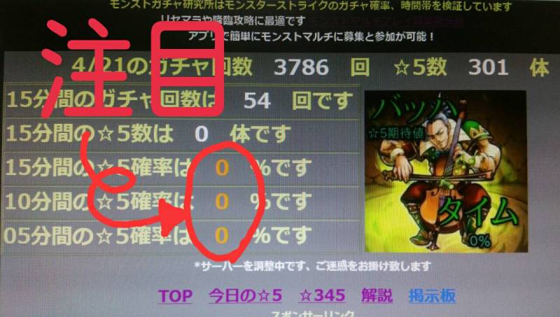 最近のモンストガチャ研究結果 モンスト 適正って なにか問題でも