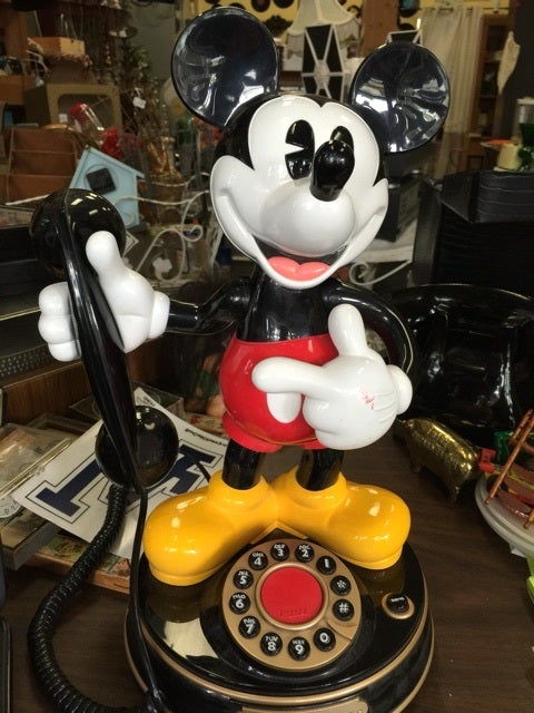 ロサンゼルスでアンティーク屋さん ミッキーマウスの電話編 ロサンゼルスでアンティーク屋さんやってます
