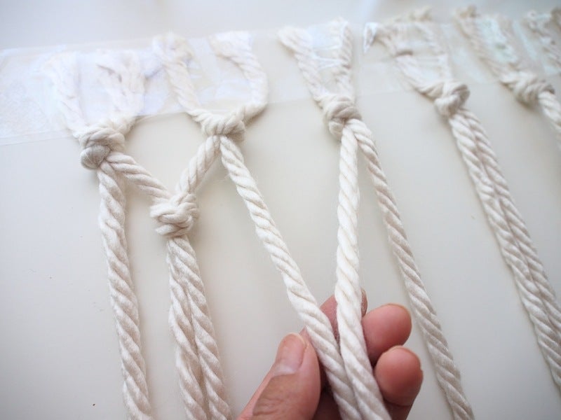 毛糸で網の作り方 Living Notes