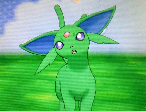 色違いブイズ 第5弾 エーフィ 色違いポケモンとアリスとおしゃぼ集め
