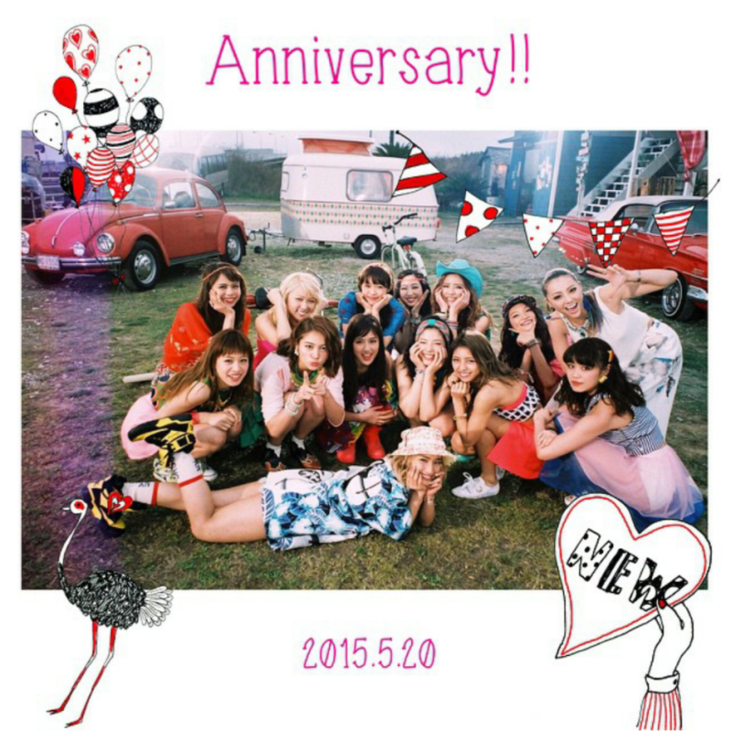 E Girls Newsingle Anniversary Mステ Yuuchimu オフィシャルブログ