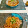 豚バラ肉とキノコのパスタ☆2015.5.27の画像