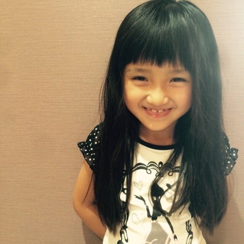 前髪ぎざぎざ子供カット 奈良県 奈良市 美容院 美容室 スフィーダのブログ