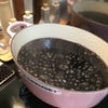 黒豆を煮るの画像