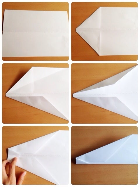 折り 方 飛行機 折り紙 超簡単！よく飛ぶ紙飛行機の折り方。即席で25m飛んだ！