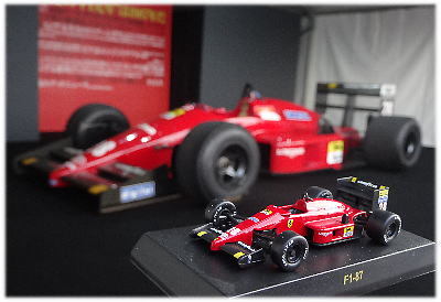 87F1日本GP ホンダ本拠地で優勝・フェラーリ/ベルガー選手 87F1日本GP ホンダ本拠地で優勝・フェラーリ/ベルガー選手