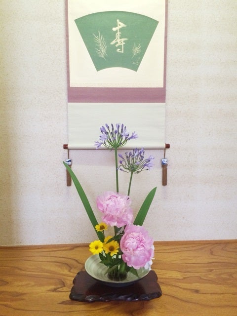 床の間の飾り Yuki のプレ花嫁diary 16 5月挙式