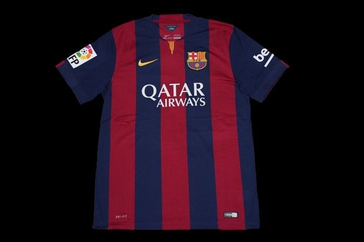Fc Barcelona 14 15 Home 10 Messi Pomerasky Football Shirts Collection Football Jersey Collection