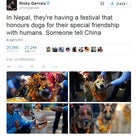 犬を敬い感謝するネパールの犬のお祭りが素晴らしいの記事より