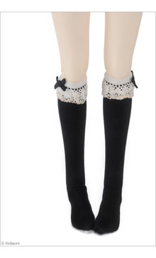 black Gauzee Stockings Dollmore SD 