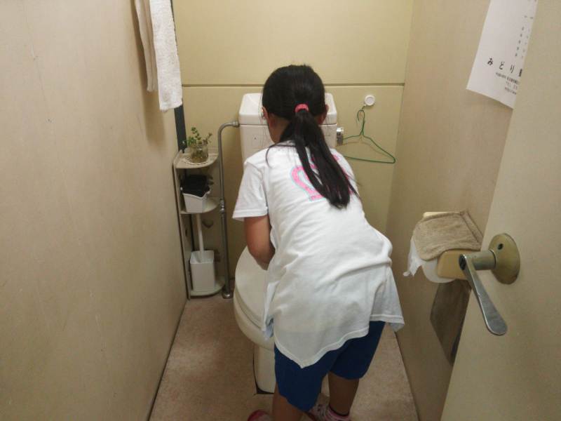 バツとしてトイレ掃除…そんなわけない！ 有松学童保育所ブログ【名古屋市緑区】