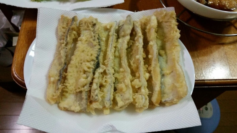 マゴチ タチウオ料理 天ぷら祭二日間 埼玉のナオ フィッシングブログ