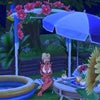 夏の庭と愛の挙式の画像