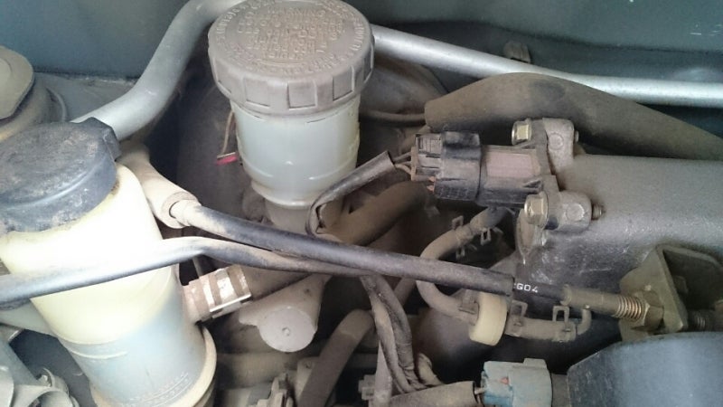 ダイハツ ムーヴ（L902S）ブレーキマスター不良 | 茨城県つくば市 ㈲サンデーモータース 車検・整備・修理・販売のブログ