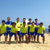 ビーチサッカー九州大会、開幕戦！！の画像