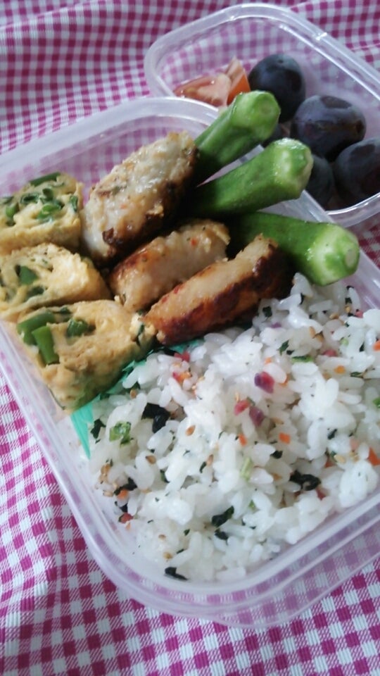今日のお弁当とゴルフのはなし スカビオサのあんなことこんなこと