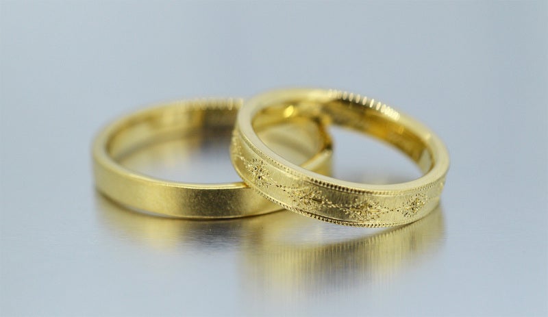 フルオーダーの結婚指輪の記事より