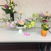 生花教室の発表会の画像