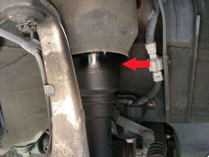 走行中にハンドルがぶれるトヨタ セルシオ Ucf31の修理です K Used Carshopのブログ