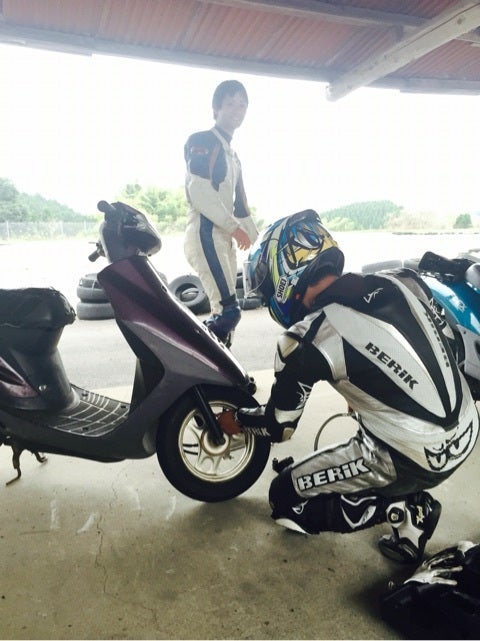 50ccスクーターロードレース の練習w モト クルーｂｌｏｇ
