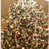 クラシックなクリスマスツリーも素敵！の画像