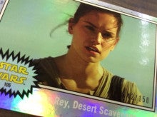 Star Wars Journey To The Force Awakens Base Card #105 Rey Desert Scavenger