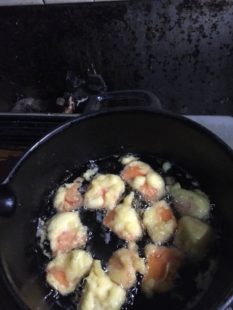 大豆粉で天ぷらの記事画像