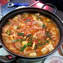 韓国料理大邱『キムチチゲ』