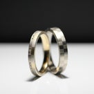 結婚指輪　オススメのチェック柄　市松　格子　ブロックの組み合わせ！！　ミノルホッタの記事より