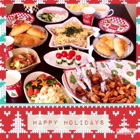 クリスマスのごはんとデザートの記事画像