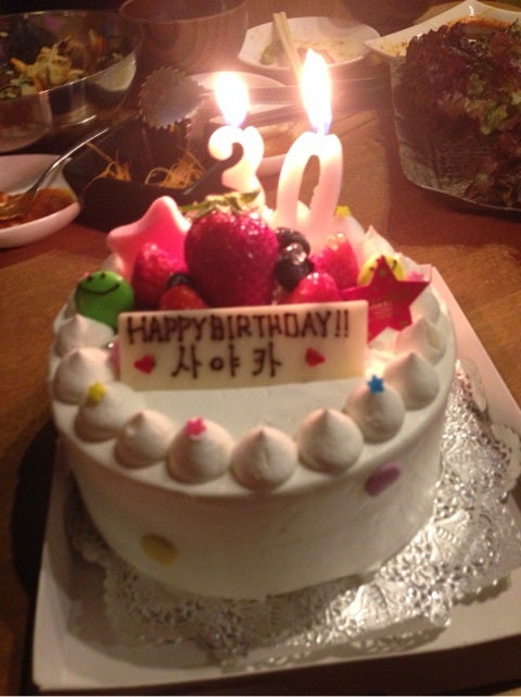 誕生日ケーキ 30歳 31歳 Sayakakuのブログ