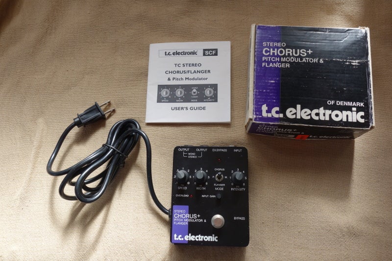 tc electronic stereo chorus＋欧州仕様 エフェクター 楽器/器材