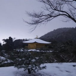 2016年　雪の金閣寺３