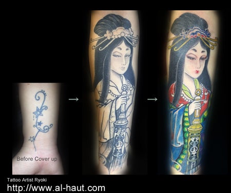 日本神話のタトゥーとカバーアップ タトゥーアーティスト 女性彫師椋妃 Ryoki のブログ