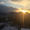 雪はやんで今朝は晴れました〜の画像